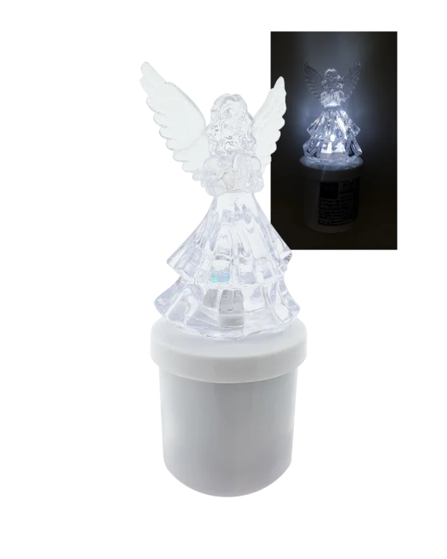 HD-136 LED svíce Anděl - bílý blikající plamen HOME DECOR Jen Po Omezenou Doba