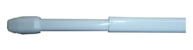 Vitrážní tyč roztažitelná bílá - délka: 80 cm, šíře: 11 mm (bal. 1 pár) Levný