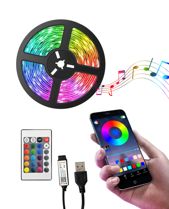 Novinka TR-47B Smart RGB LED pásek 2m Trixline