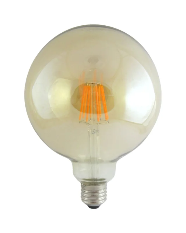 Dekorační LED žárovka FILAMENT Trixline G-125, 10WE27 GOLD Nejprodávanější