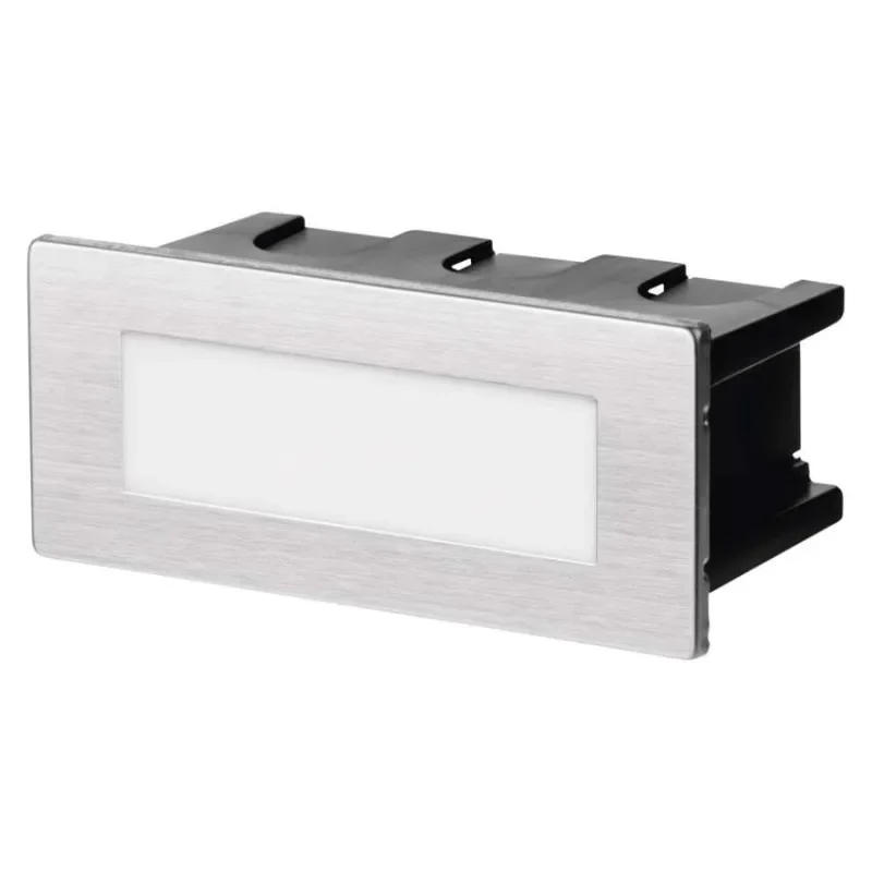 Super Cena LED orientační vestavné svítidlo AMAL 123×53, 1,5W tep. bílá,IP65
