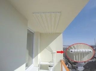 ALDOTRADE Stropní sušák na prádlo Ideal 6 tyčí 150 cm Aktuální