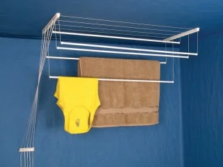 Super Cena ALDOTRADE Stropní sušák na prádlo Ideal 7 tyčí 120 cm