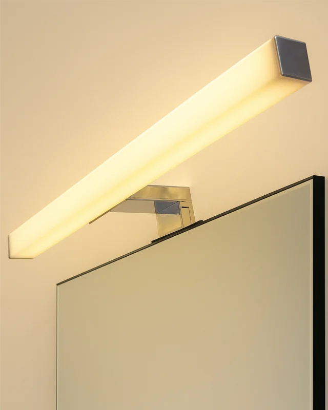 Odeslání Ihned Q-320CH LED 9W/800lm/4000K zrcadlové světlo 60cm - chrome QTEC