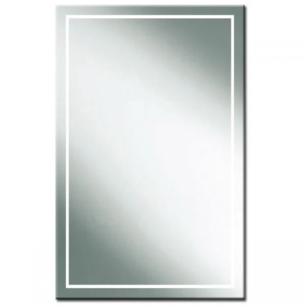 Zrcadlo koupelnové 50 x 60 cm s linkou na nalepení Novinka