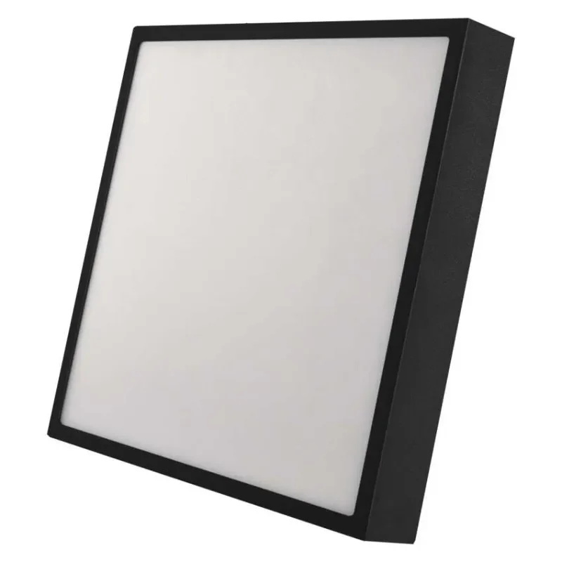 LED přisazené svítidlo NEXXO, čtvercové, černé, 28,5W, se změnou CCT Cenový Hit