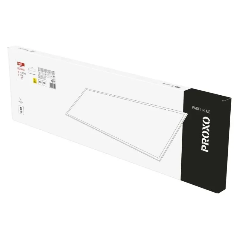 Kup Teď LED panel PROXO 30×120, obdélníkový vestavný bílý, 33W neutrální bílá