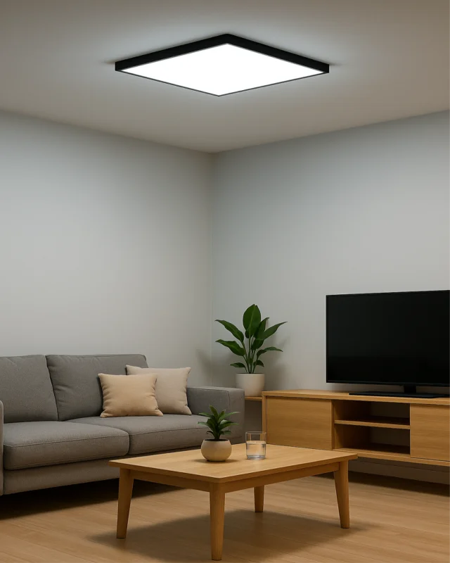 LED stropní 3CCT svítidlo TR-93S - 40W 4300lm 50x50x2,5cm Trixline Vysoce Kvalitní