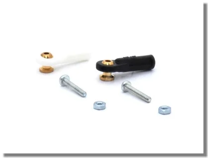 Kulový čep M2/2 pr.5 mm krátký 6 ks bílá 2423W Jen Po Omezenou Doba